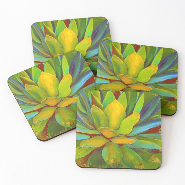 Item preview, COLORFUL MODERN ABSTRACT AGAVE CACTUS INSPIRED ART designed and sold by sharlesart.