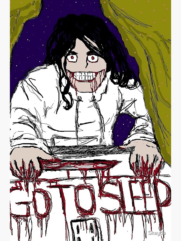 Jeff The Killer - Creepypasta Poster for Sale by AshsWhiz