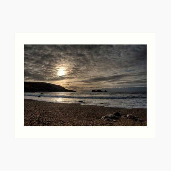 Clonque Bay, Alderney Art Print