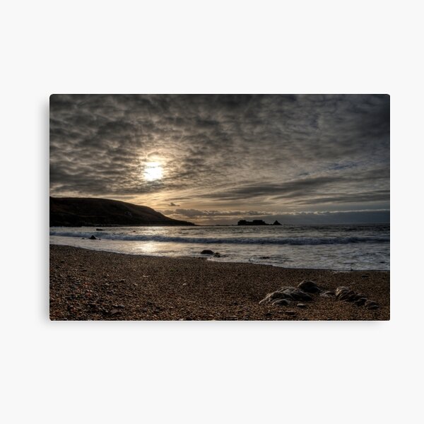 Clonque Bay, Alderney Canvas Print