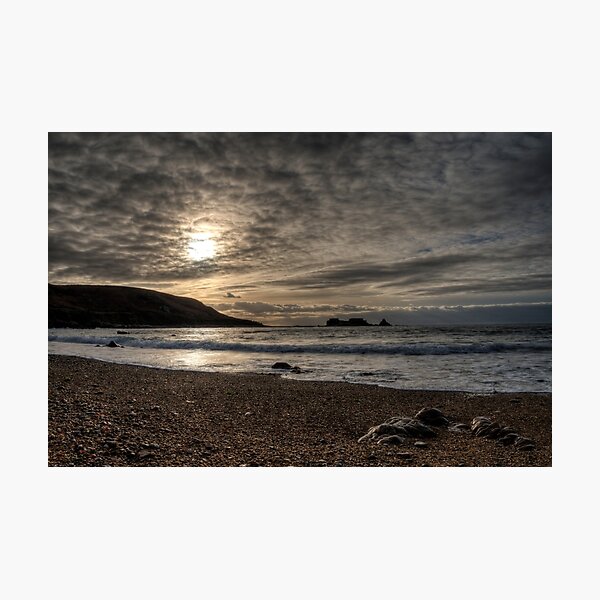 Clonque Bay, Alderney Photographic Print