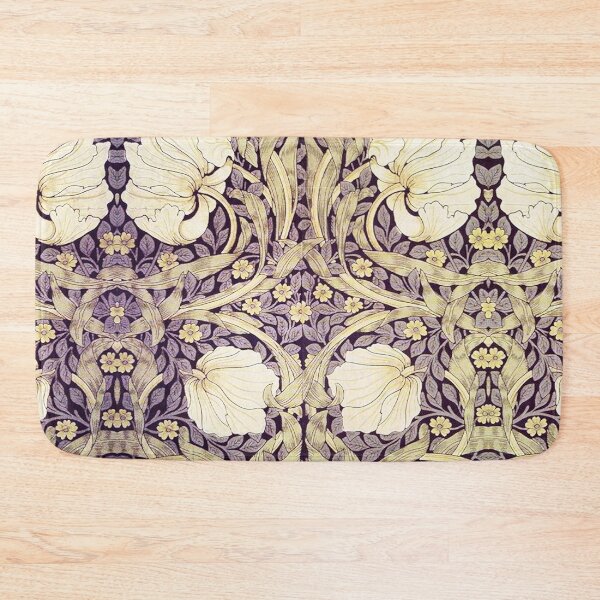 Item preview, WHITE MAGNOLIAS ,WILD FLOWERS ,FLORAL SWIRLS IN BLUE  designed and sold by BulganLumini.