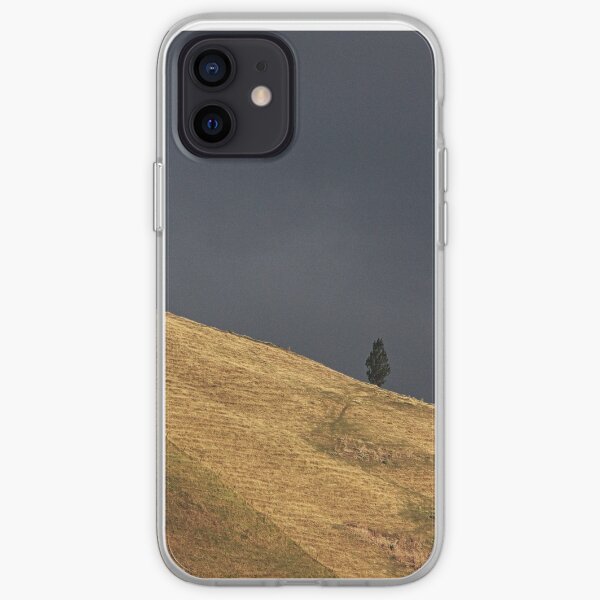 Dark sky shoulder iPhone Soft Case