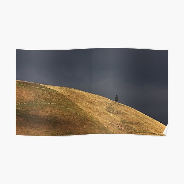 Dark sky shoulder Poster