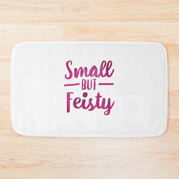 Item preview, Small But Feisty Typography designed and sold by latheandquill.