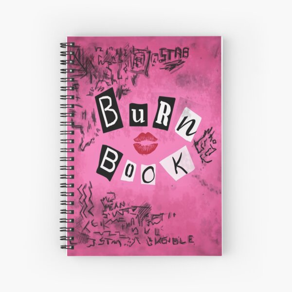 Sketch Book Journal - Mean Girls Inspired *Burn Book*