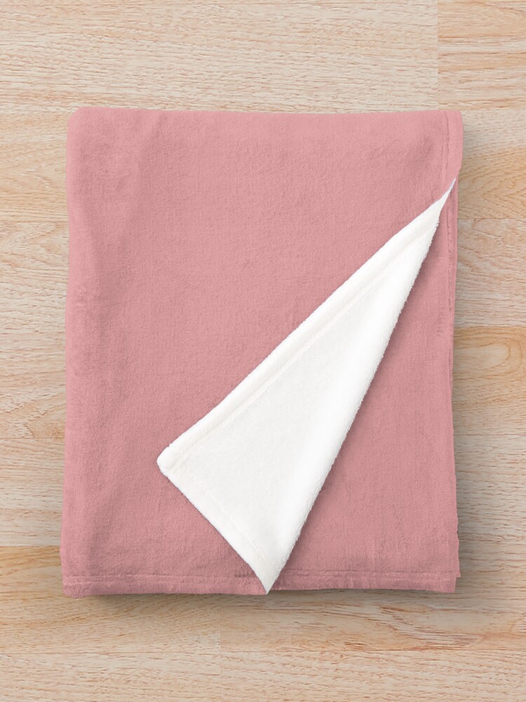 Alternate view of 3 times stranger Throw Blanket