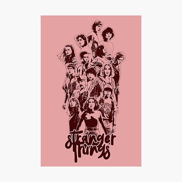 Stranger Things Series Wall Art Poster Print Netflix Original Posters  Pictures