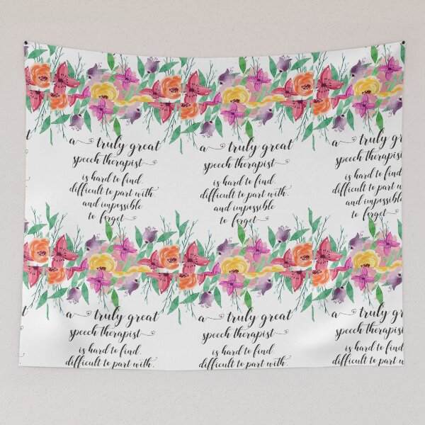 Item preview, Speech therapist Farewell gift Leaving Gift Idea Quote Thank you card  designed and sold by tanabe.