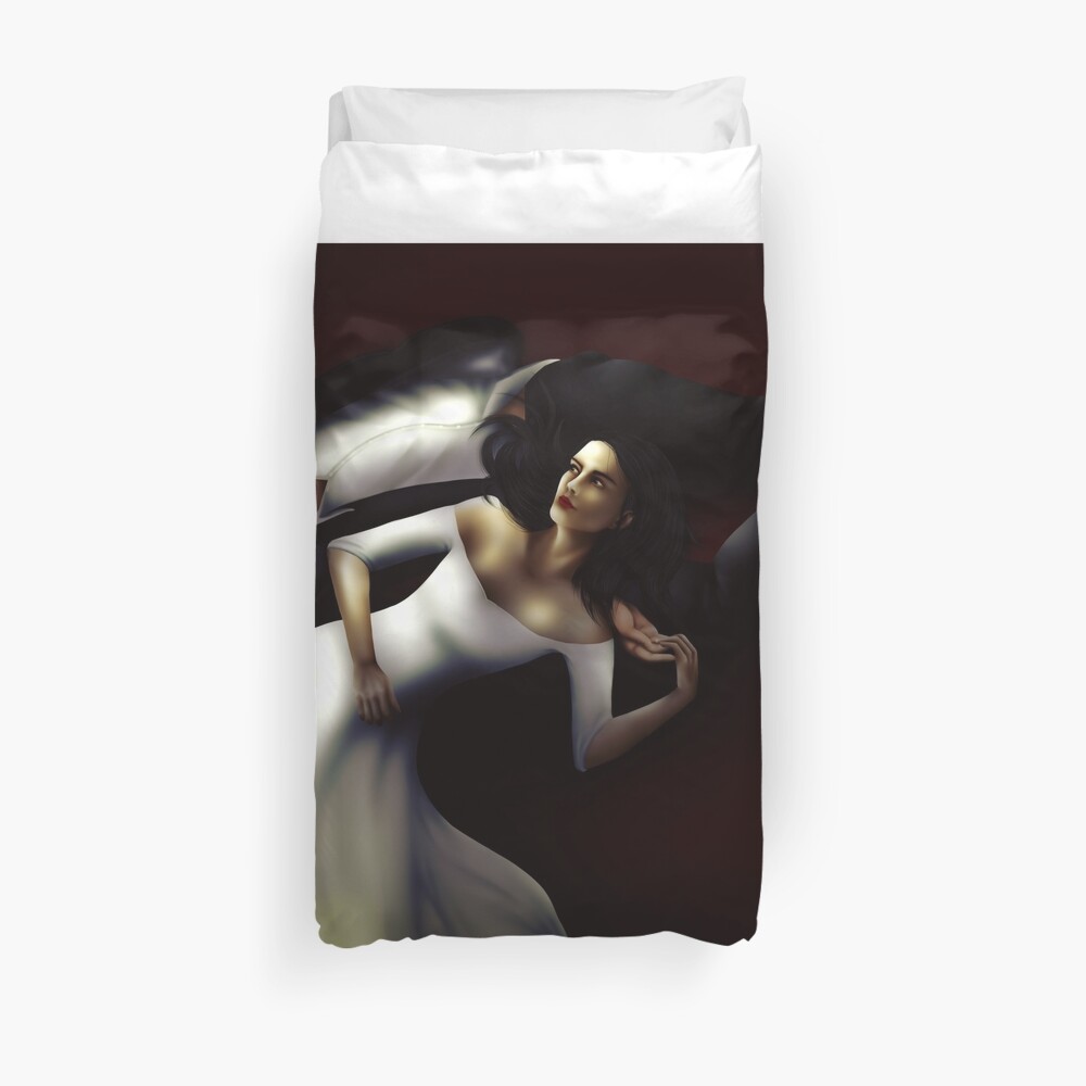 Audrey Rose and Thomas Duvet Cover