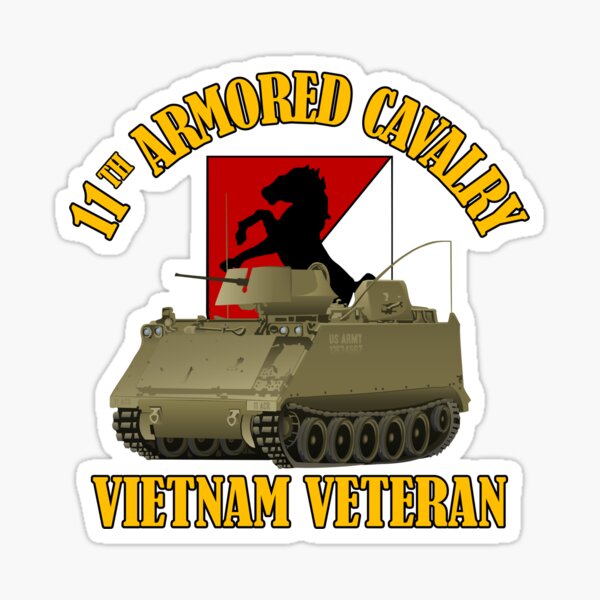 11th ACR Vietnam M113 Sticker