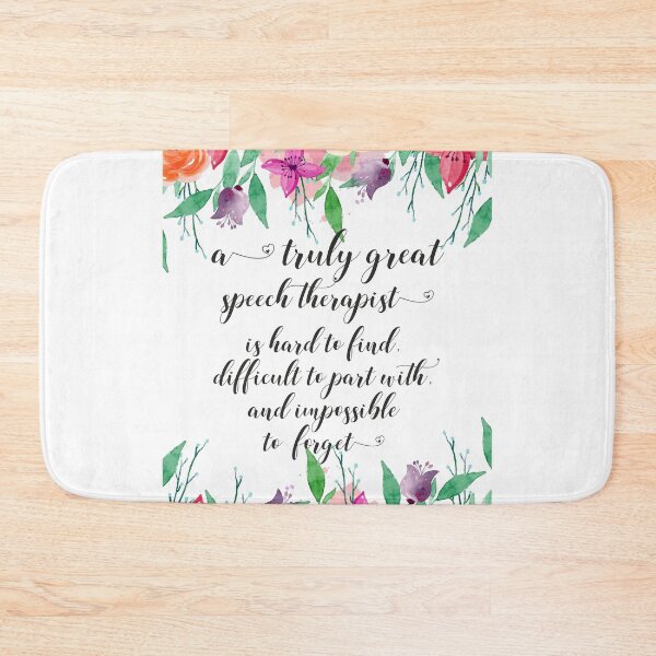 Item preview, Speech therapist Farewell gift Leaving Gift Idea Quote Thank you card  designed and sold by tanabe.