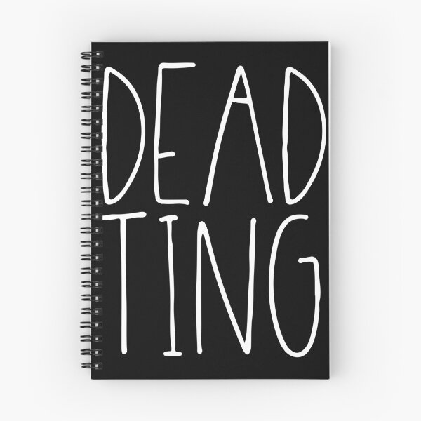 Item preview, Dead Ting (White Lettering) designed and sold by kierkegaard.
