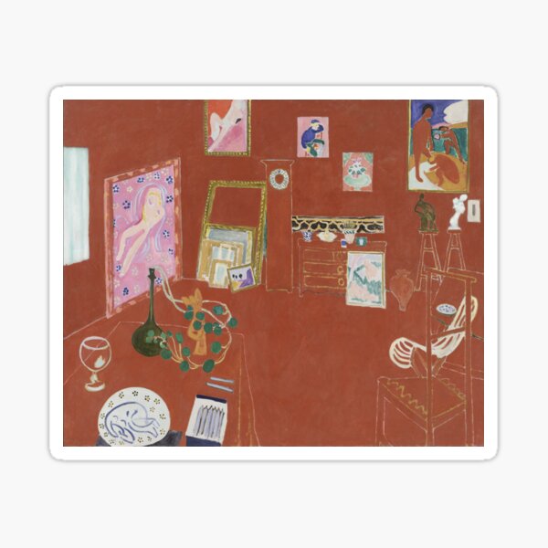 Item preview, The Red Studio (1911), Henri Matisse designed and sold by Spongebot.