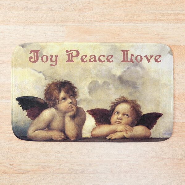 Item preview, RENAISSANCE ANGELS Winged Cherubs Joy Peace Love designed and sold by BulganLumini.