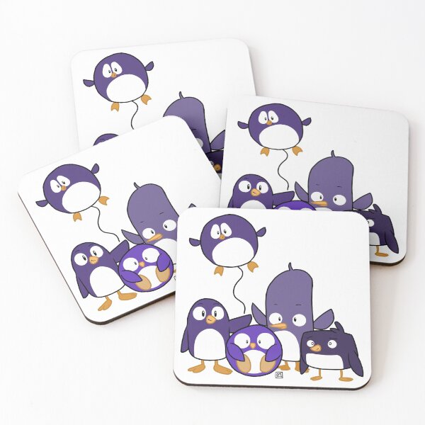 Item preview, The Penguin Family designed and sold by Christopher McQuinlan.