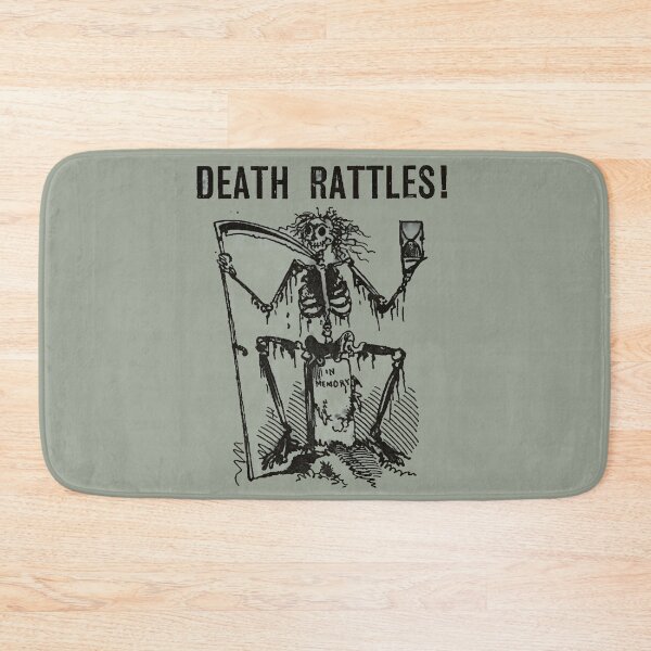 Item preview, Death Rattles! Vintage death design designed and sold by VelcroFathoms.