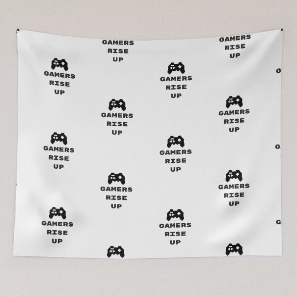 Item preview, Gamers Rise Up - We Live in a Society designed and sold by GrasslandDesign.