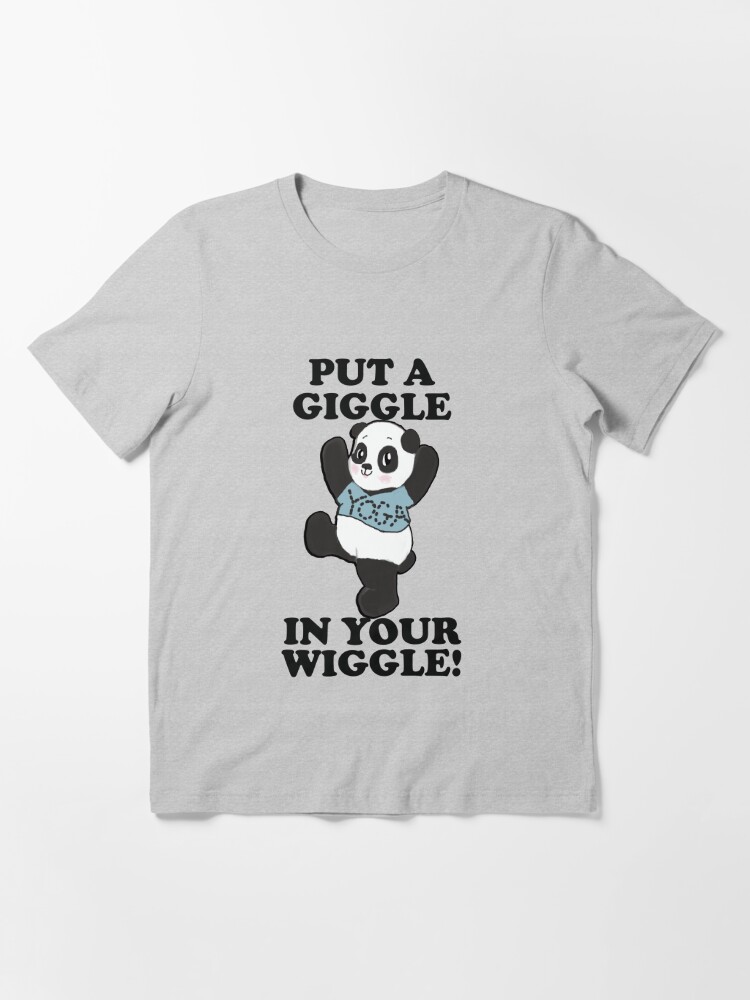 Panda Yoga T-Shirt Gift I Funny Fitness Tee Art Print