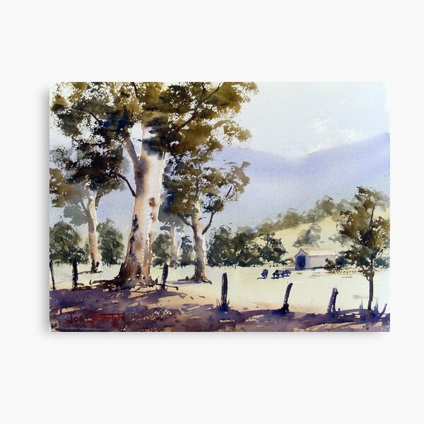 Road to Dunn's Swamp, NSW Canvas Print