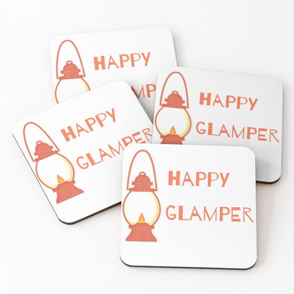 Item preview, happy glamper designed and sold by GrasslandDesign.
