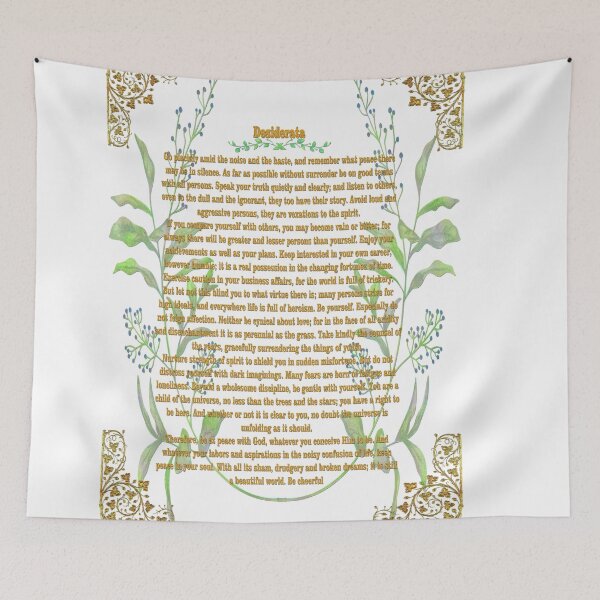 Item preview, Desiderada"  Desiderata" designed and sold by Delights.