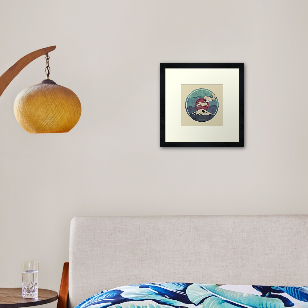 Fuji Framed Art Print