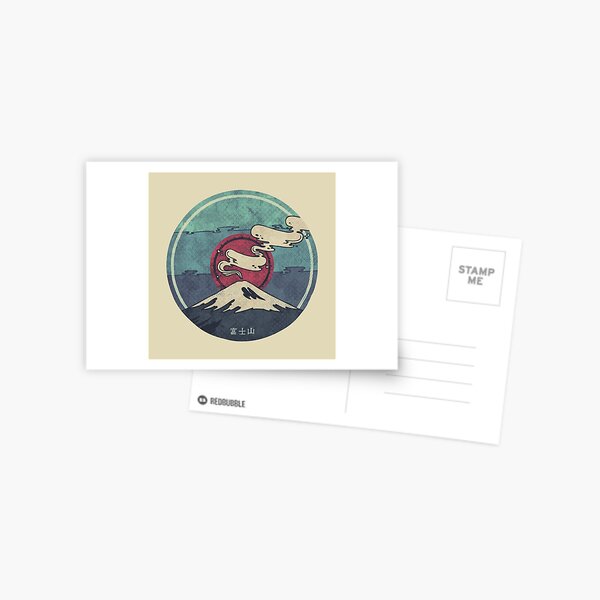 Fuji Postkarte