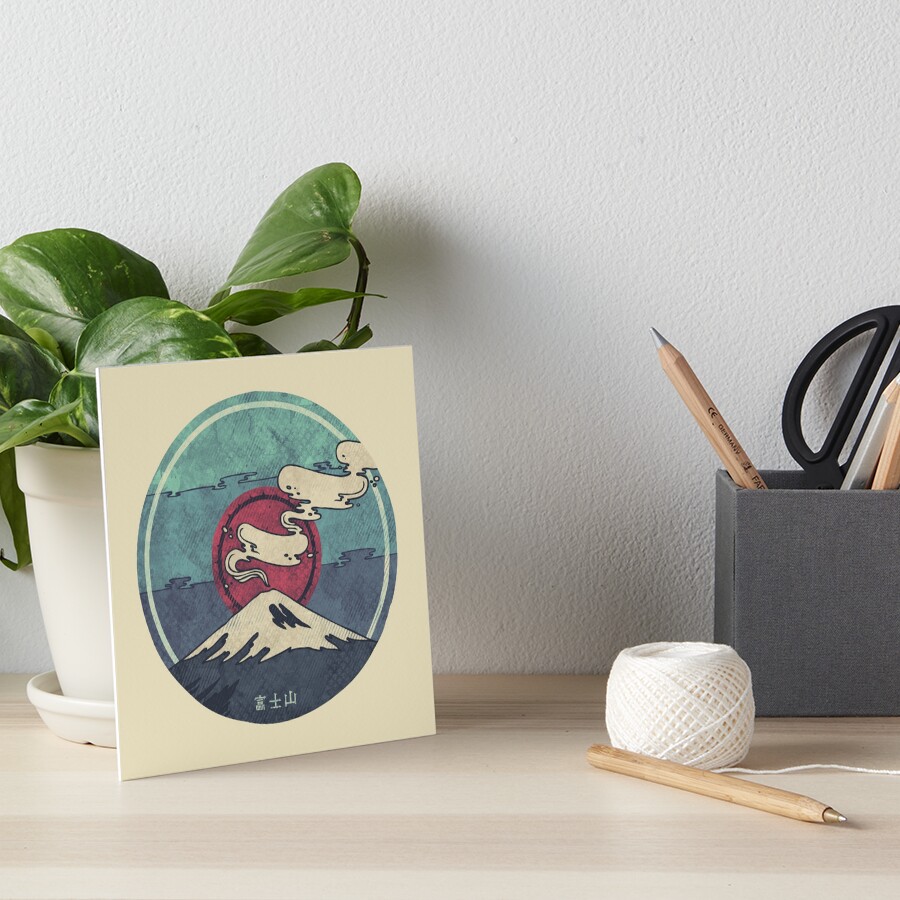 Fuji Art Board Print