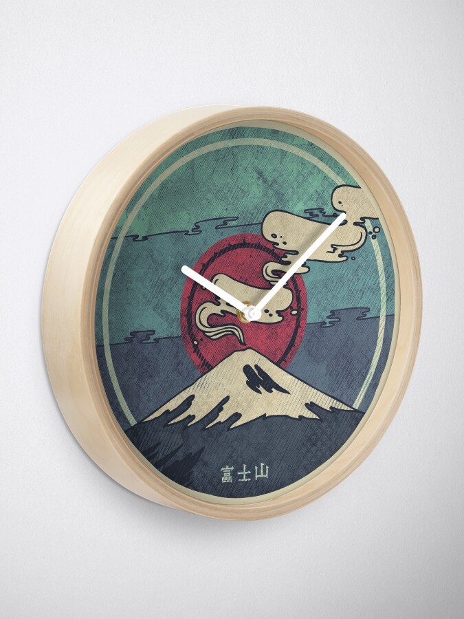 Alternate view of Fuji Clock
