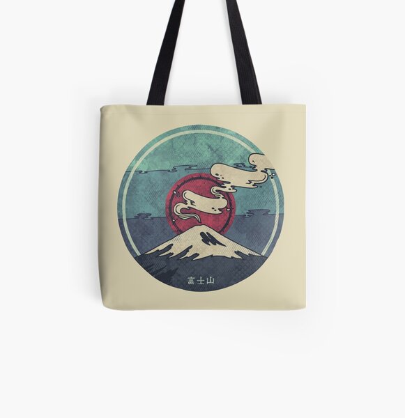Fuji All Over Print Tote Bag