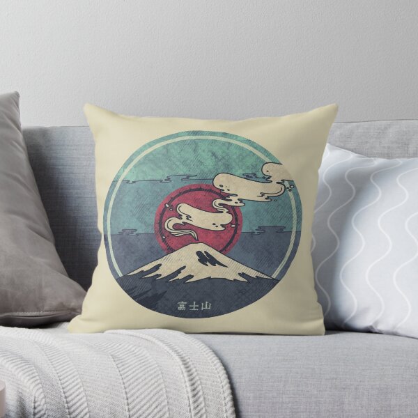 Fuji Throw Pillow