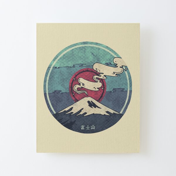 Fuji Canvas Mounted Print