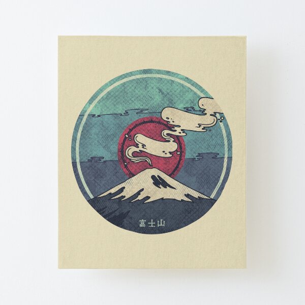 Fuji Canvas Mounted Print