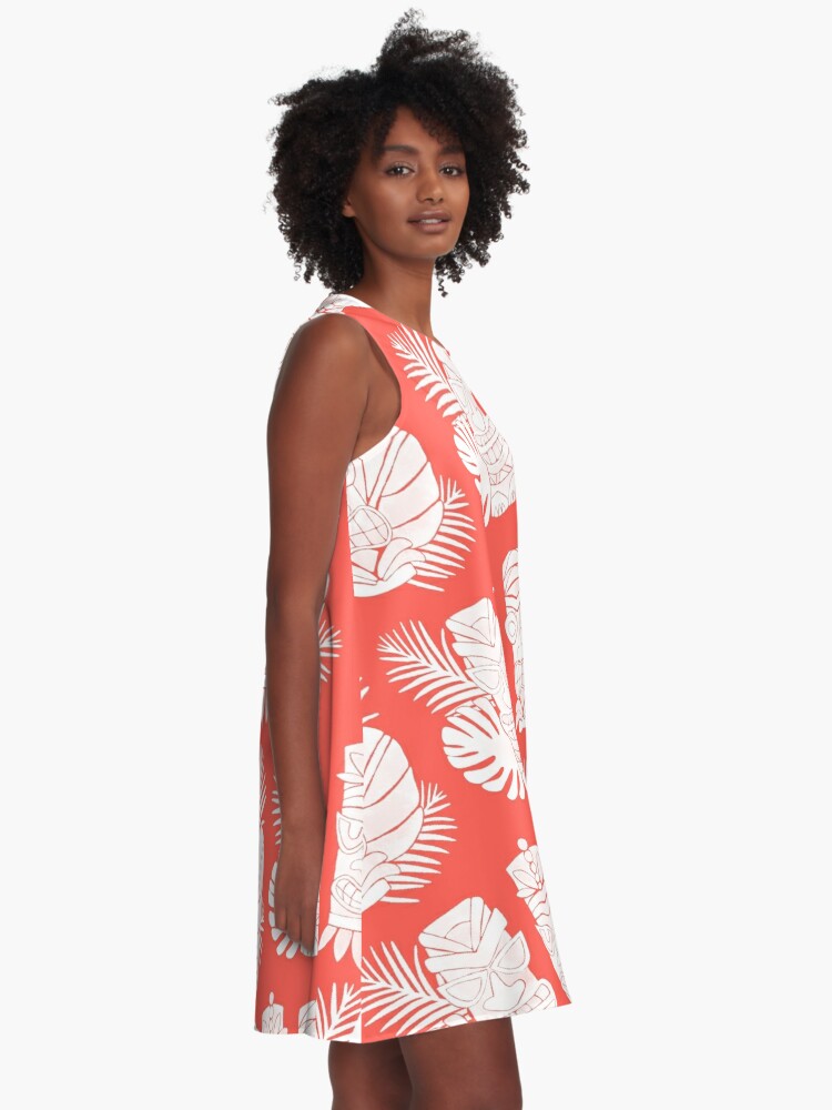 Tiki clearance party dress