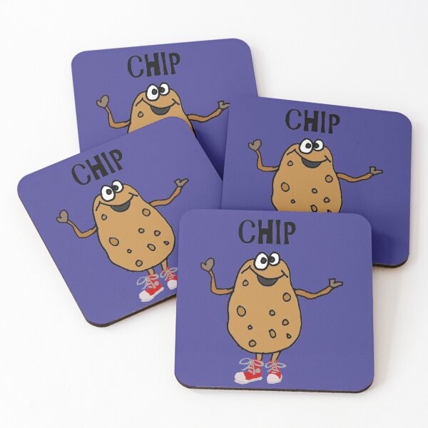 Item preview, Funny Potato Named Chip Pun Cartoon designed and sold by Nature's Fancy.