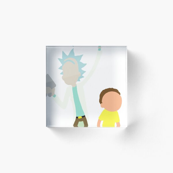 Rick and Morty Acrylic Block