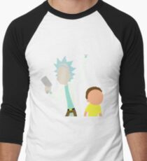 Rick and Morty Baseball ¾ Sleeve T-Shirt