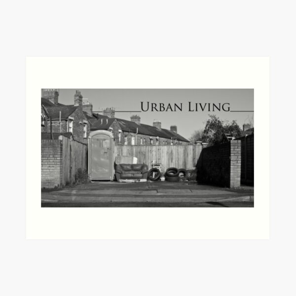 Urban Living Art Print
