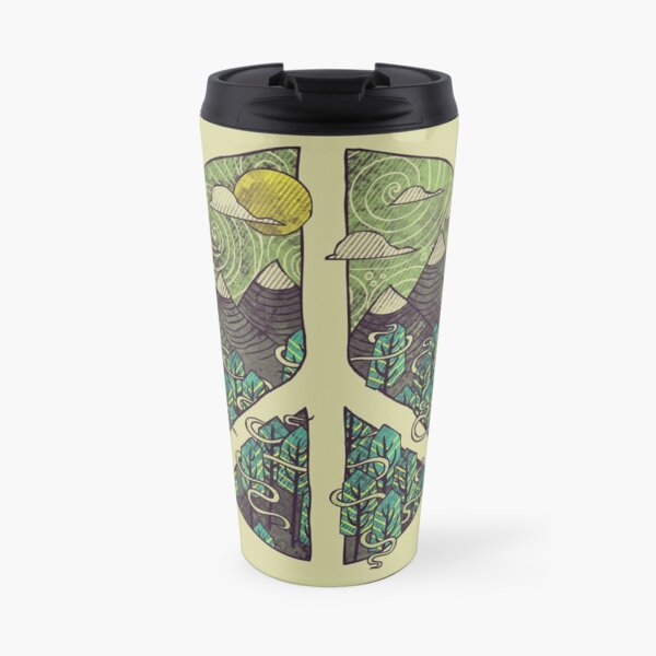 Peaceful Landscape Travel Mug