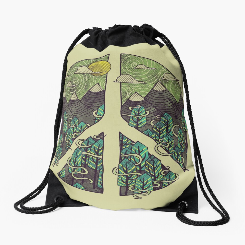 Drawstring Backpack Tree Of Life Gym Bag