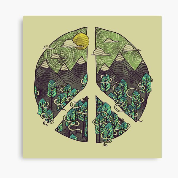 Peaceful Landscape Canvas Print
