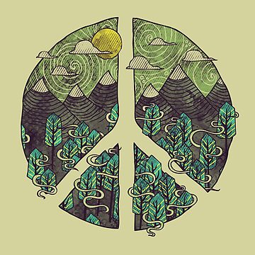 Artwork thumbnail, Peaceful Landscape by Hector Mansilla
