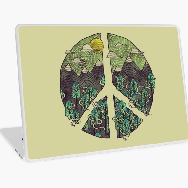 Peaceful Landscape Laptop Skin