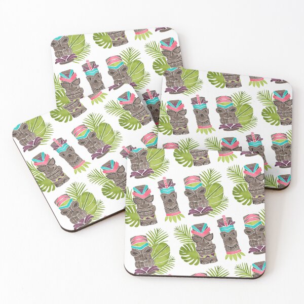 Item preview, Tiki Party Watercolor - Pink, Purple and Turquoise Palette designed and sold by Lori-Goree.