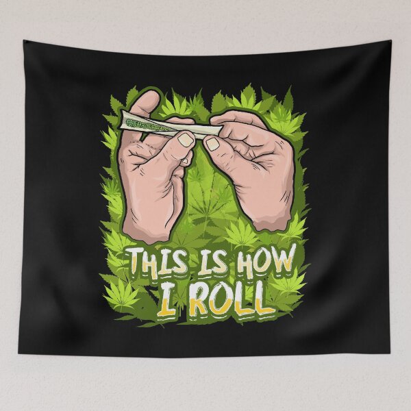 Item preview, Así es como ruedo | Cannabis THC CBD fumador designed and sold by anziehend.
