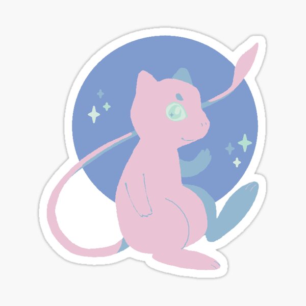 Pokemon Mew Sticker
