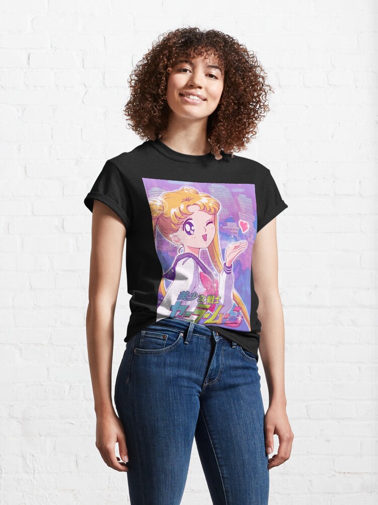 Alternate view of Sailorwave | Heart Classic T-Shirt