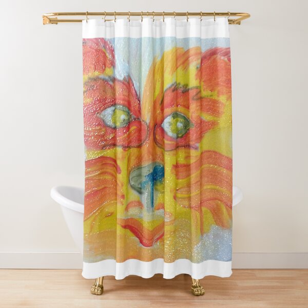 Firepaw Shower Curtain