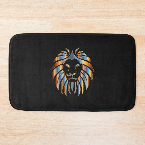 Item preview, PRISMATIC LION HEAD ON BLACK designed and sold by PetsandBeyond.